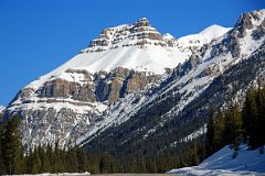 22 Noseeum Peak From Icefields Parkway